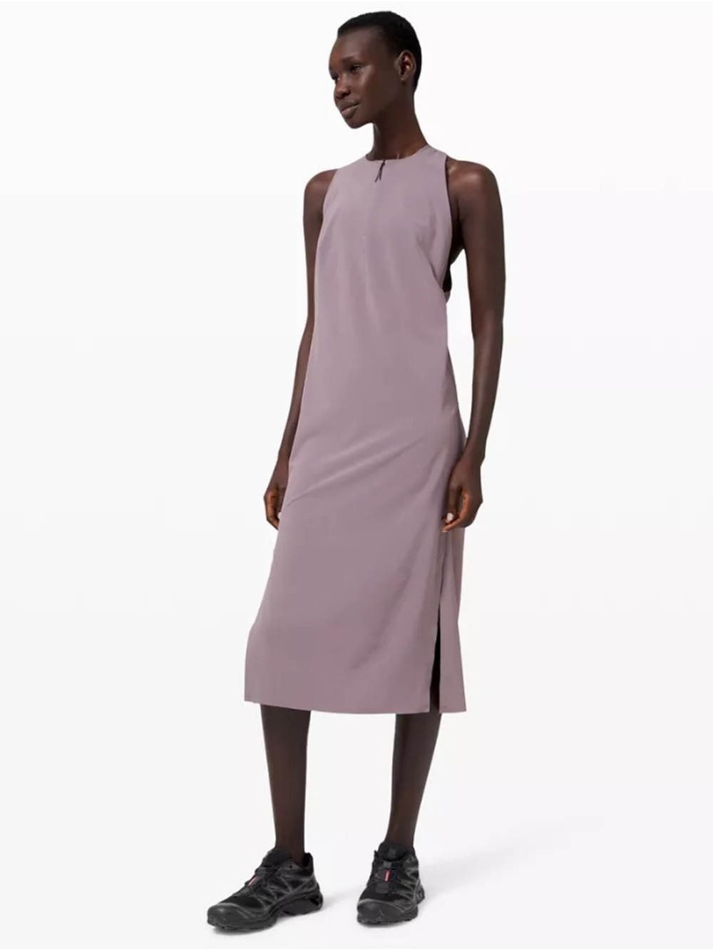 Lululemon The Lab Lahar- Sleeveless Maxi Dress-Lunar Rock